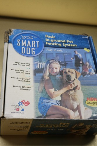 IN BOX...Smart Dog Basic In-ground Pet Fencing System by Innotek w/training vid