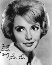 * RUTA LEE * signed 8x10 photo * HIGH ROLLERS * TREBEK * COA * 3