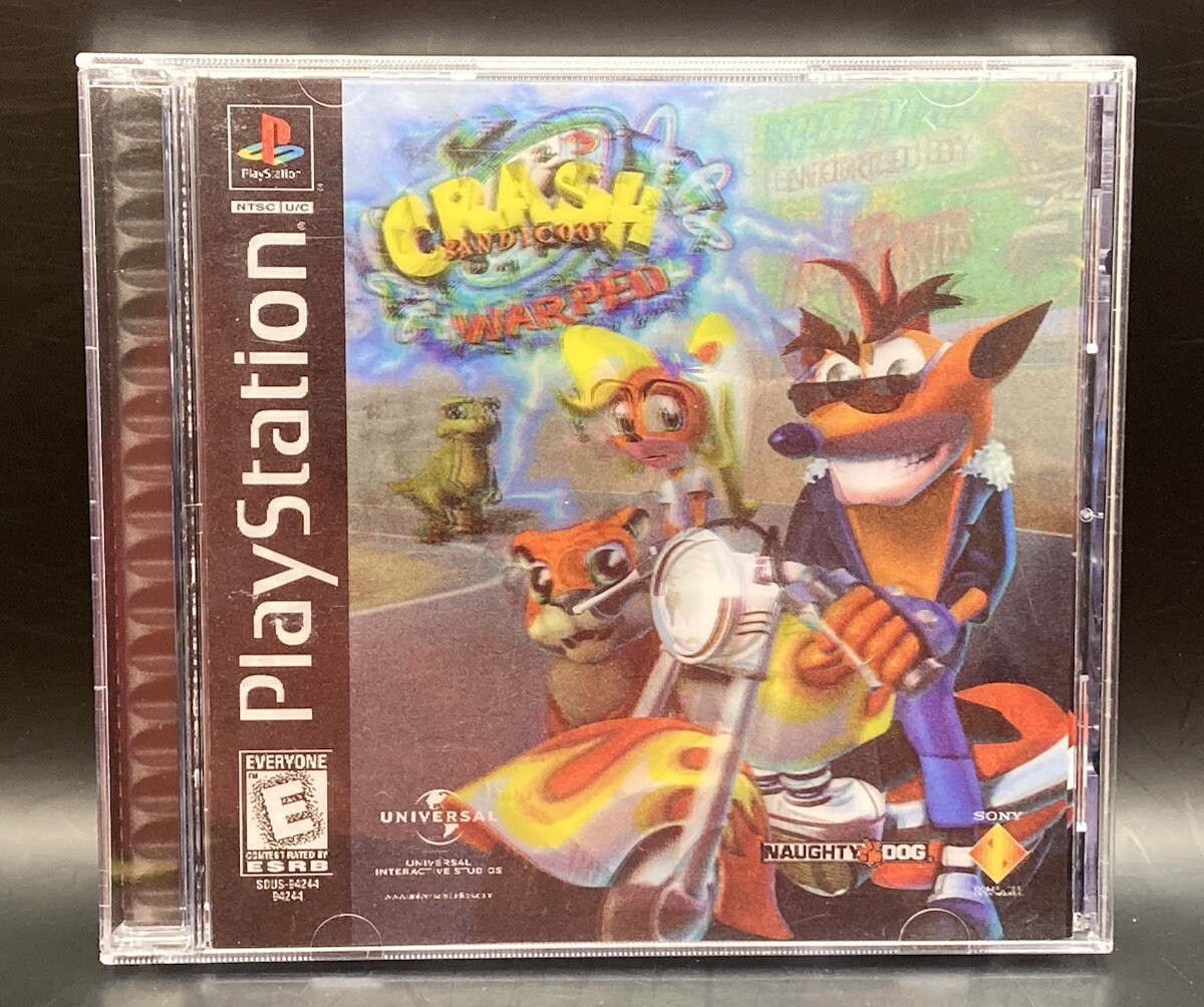 PlayStation - PS★CRASH BANDICOOT WARPED 海外版 Crash Bandicoot 3: Warped for PlayStation