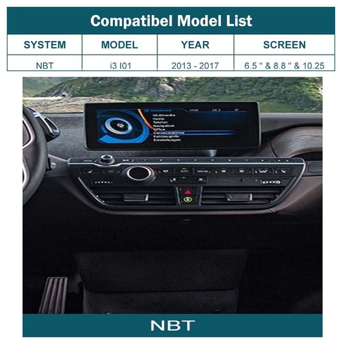 Wireless CarPlay Android Auto Decoder Interface Kit For BMW i3 I01 2013-2017 NBT - Foto 2 di 7