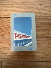 Piedmont Airlines Vintage Playing Cards Made In USA Airplane