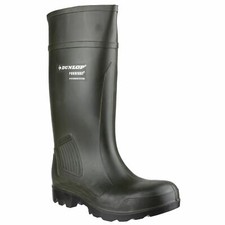 Dunlop Purofort Professional Safety Green Safety Wellingtons Purofort S5