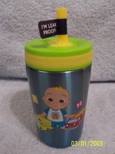 Cocomelon Playtime Insulated Sippy Cup New See Description