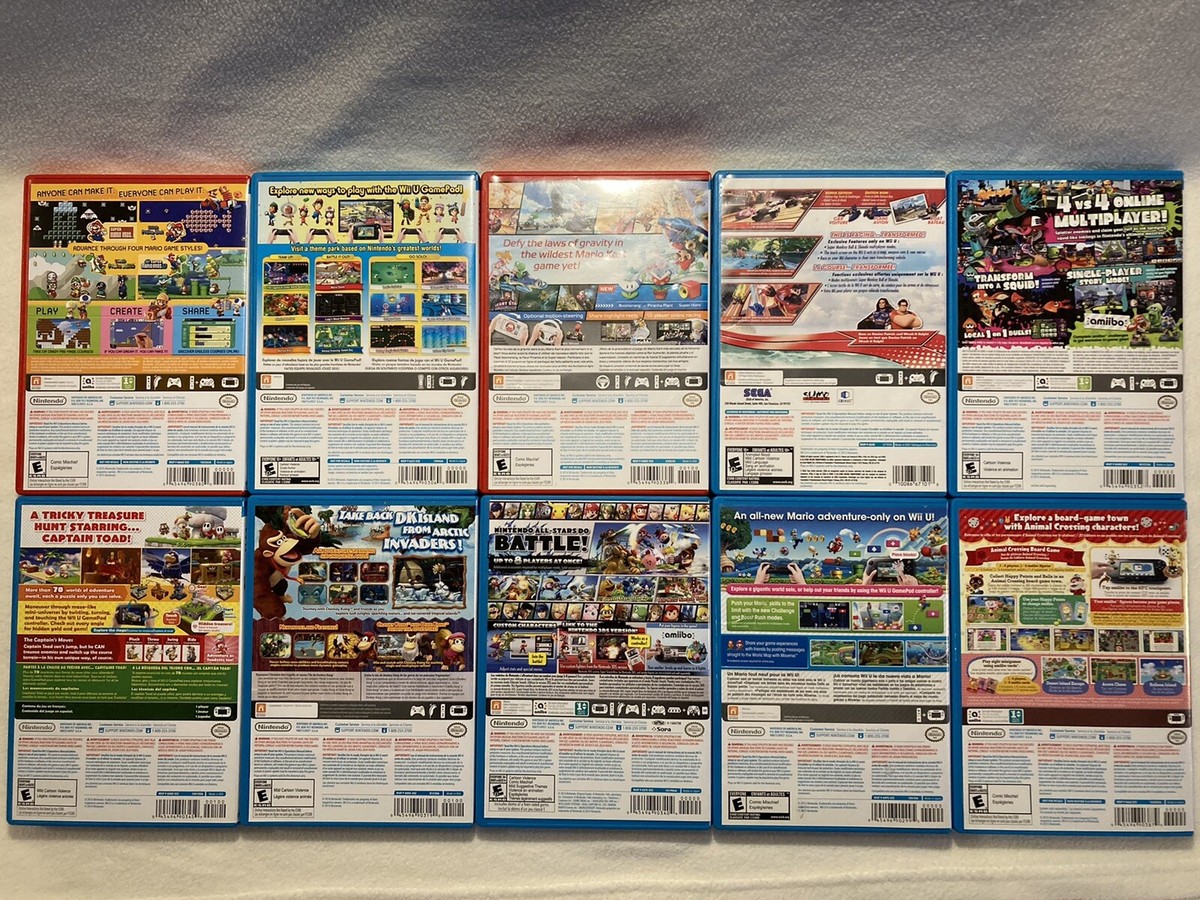 Wii U Games Starter Pack - Wii U | eBay