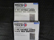 Matco Tools 14 Piece Extra Long Metricsae Hex Drivers Set