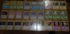 pokemon 54 cards 1999 27 base set  27 base set 2 wotc non shadowless non holo