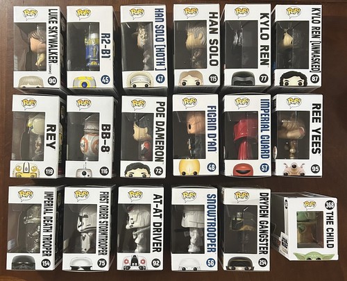 Funko Pop Star Wars - Set Lot 18 verschiedene - meist exklusiv - Figrin D’an - Neu - Bild 2 von 6