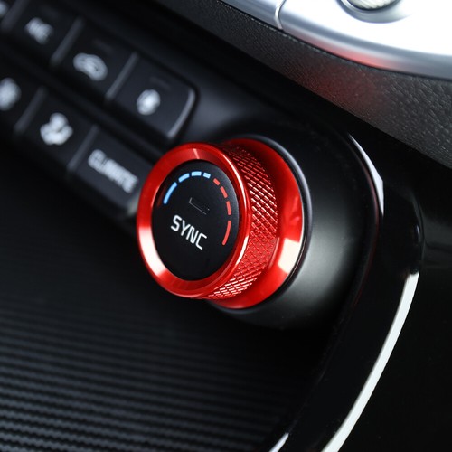 Aluminum Alloy Air Condition Switch Control Knob Cover For Kia Stinger 2017-2023 - Picture 8 of 19