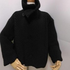 ISSEY MIYAKE 3D Steam Coat Stretch jacket black size2