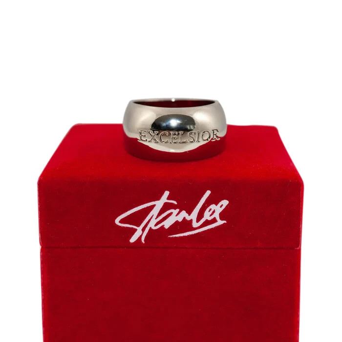 Stan Lee Excelsior Replica Ring Limited Edition Box Marvel RARE! | eBay