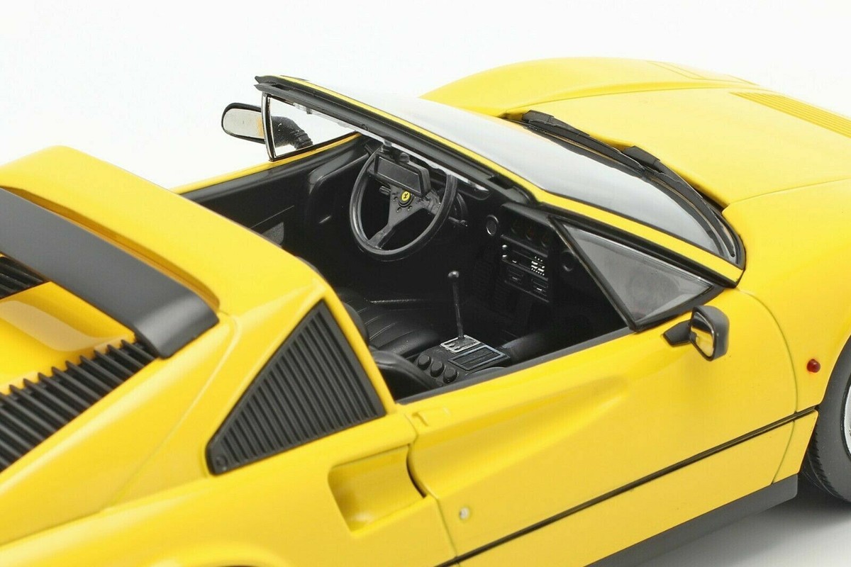 Ferrari 328 GTS Spinne Hard Top 1985 Gelb Kkscale KKDC180552 1 18