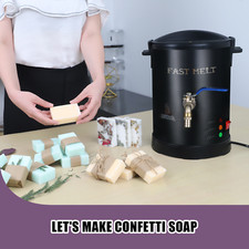 Soap Making Machine 3L Electric Melter Soap Melting Heater Pouring Pot DIY Mold