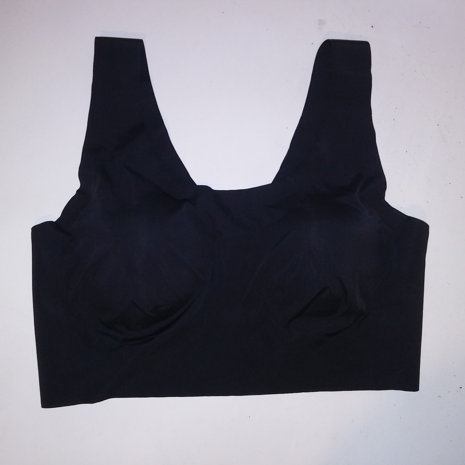 Bali Bra Large Black Solid Pullover Seamless Ligh… - image 5