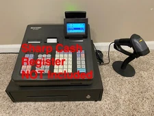 Metrologic Barcode Scanner +Hands Free Stand FOR SHARP XE-A507 Cash Register