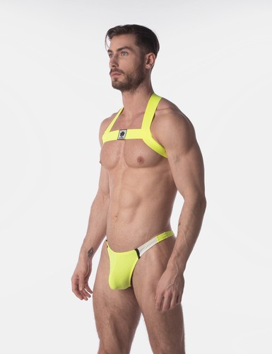 Barcode Berlin - Thong RONAK Neon Yellow S M L XL Men's Brief 92184/536 Gay Sexy