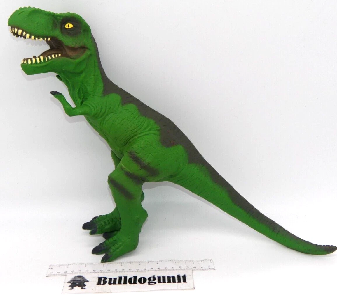 Large soft store plastic dinosaur