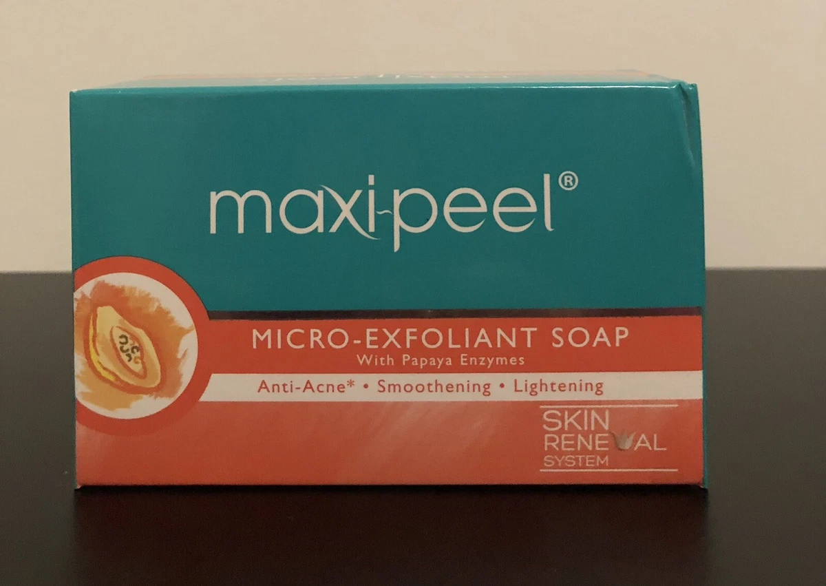 1 Maxi Peel Micro Exfoliant Soap with Papaya Enzymes 125g