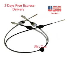 Set of 2 Shift Cable Fit: Saturn Vue 2004-2007 5 Speed Manual Transmission 2 Day