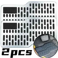 Auto Foot Rest Pedal Plate Carpet Mats Non-slip Heel Pad Car Protective Foot Mat