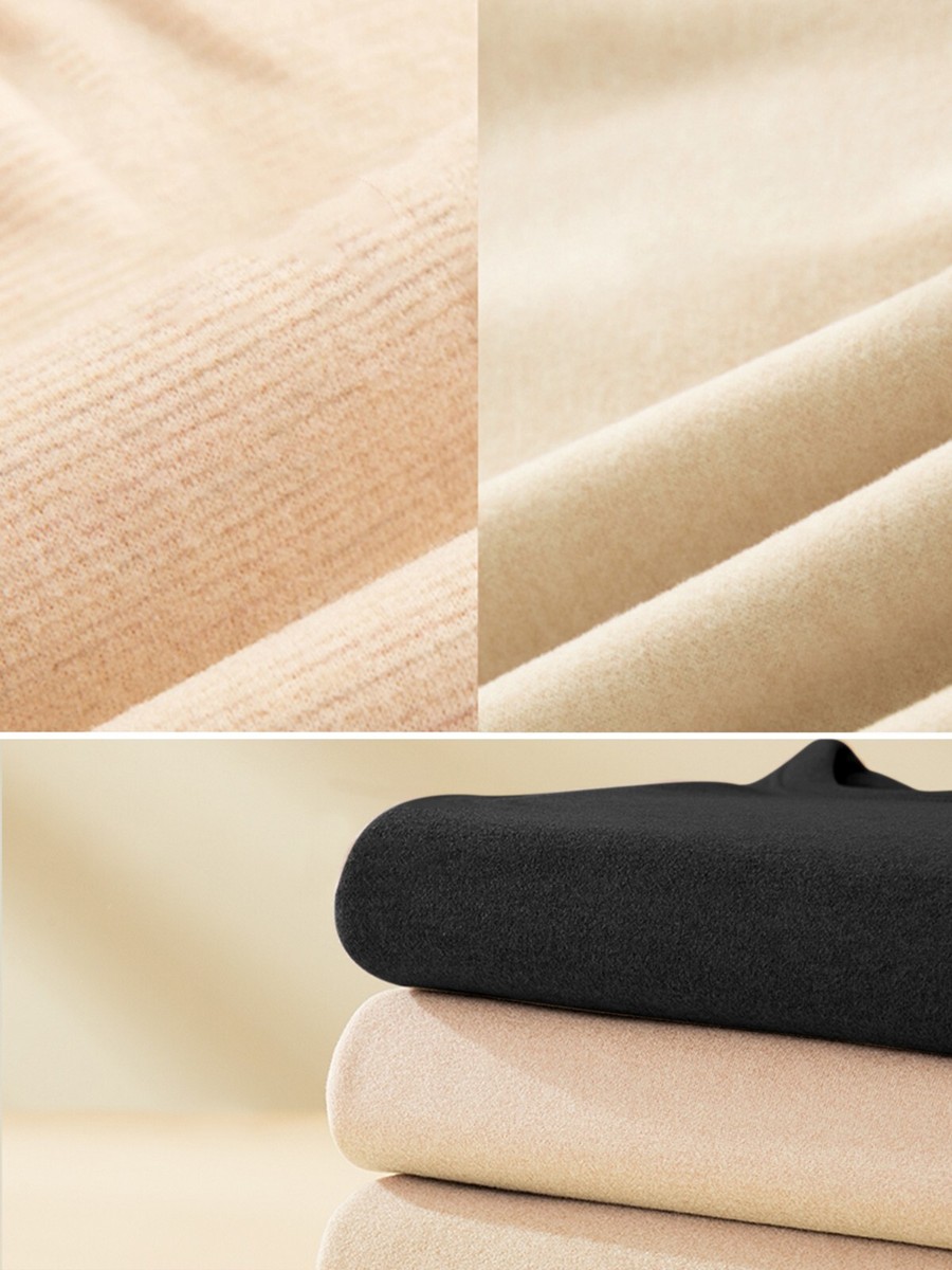 Set Biancheria Intima Termica Donna Muezna – Morbido Pile Antistatico – Maglia E Pantaloni Lunghezza Intera Per Sci Ed Escursioni – Borgogna XXL