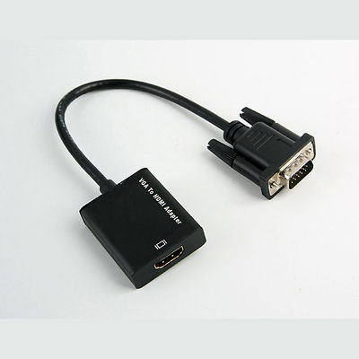 Coms D-SUB(RGB) + Audio to HDMI Converter FW704 
