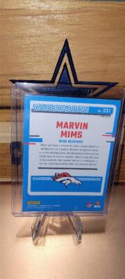 2023 Donruss Optic - Rated Rookie Purple Shock Prizm #231 Marvin