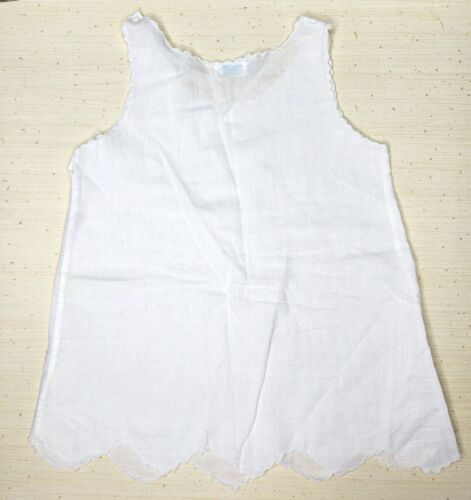 Vintage 1950s Mid Century 100% Cotton Set 2 Baby Shirts & 1 Slip Dress - Picture 13 of 14
