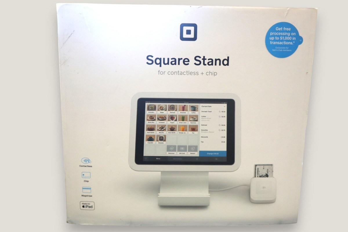 SQUARE STAND ‎A-SKU-0601 Square Stand for iPad Air POS with Lighting Connector