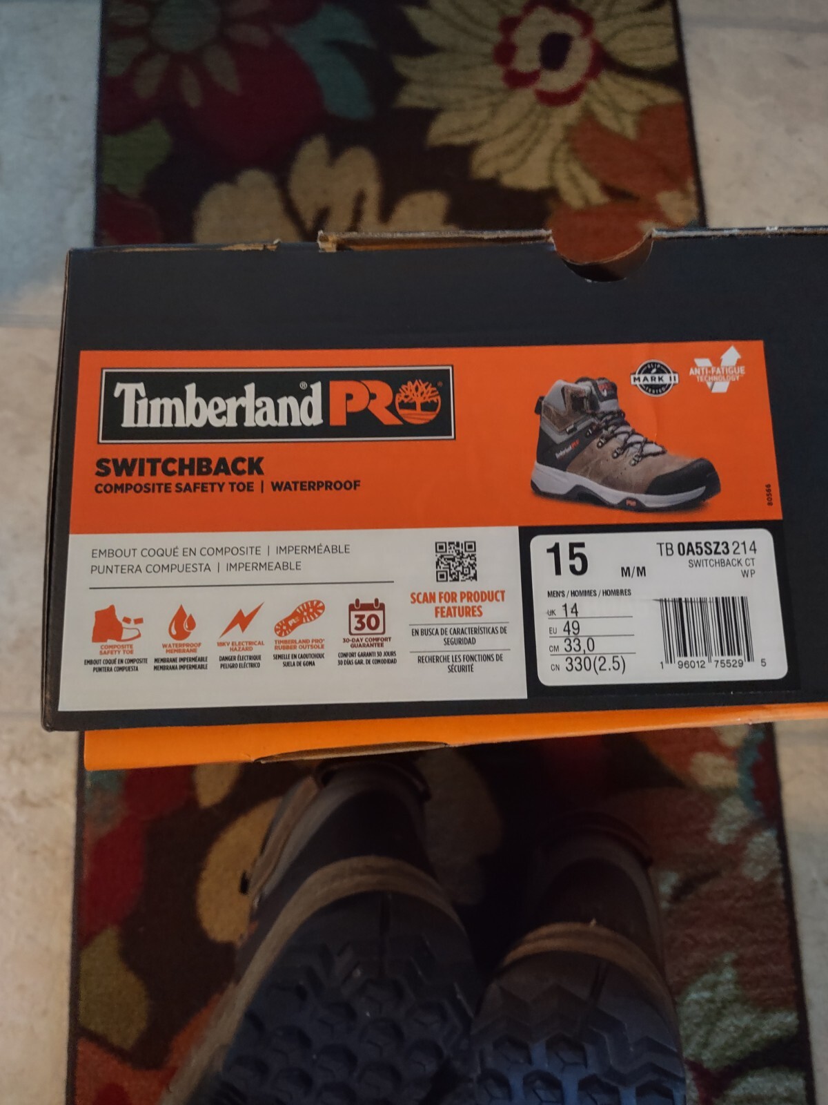 Timberland PRO Switchback Work Boots, Composite T… - image 2