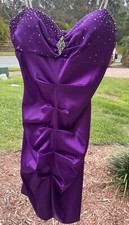 Junior Purple Homecoming/Formal Dress