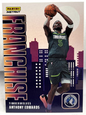 Anthony Edwards 2023-24 Panini Instant NBA Franchise #F11 Timberwolves - SP /485