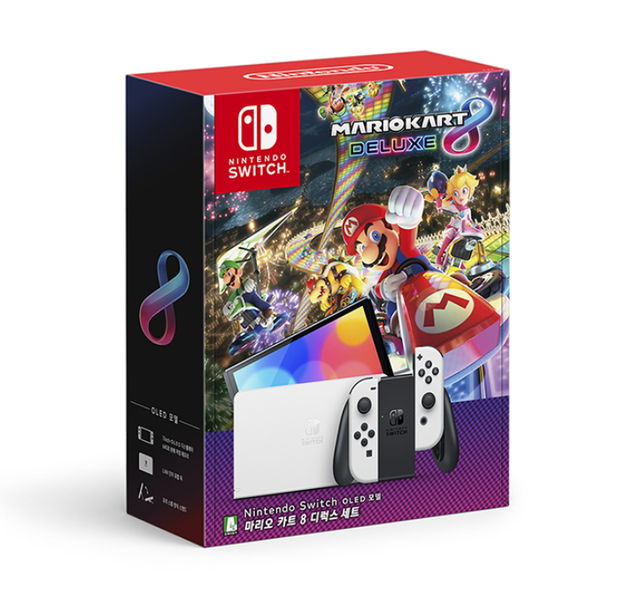Nintendo Switch OLED Mario Kart 8 Deluxe Set | eBay Nintendo Switch OLED Mario Kart 8 Deluxe Set | eBay
