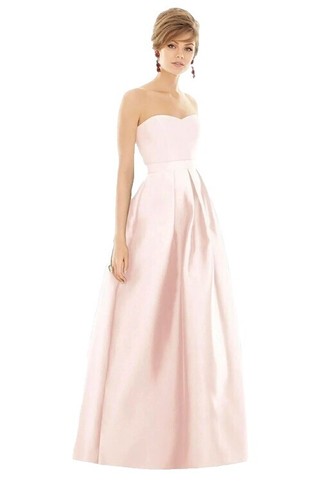 Alfred Sung Fit Flare Dress Quarry Dupioni Metallic Silver Pleated Size 8 |  eBay