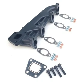 TURBOLADER-ABGASKRÜMMER FÜR  | VW BUS T3 | 1.6 Motor JX 068129591L +Dichtung-Set