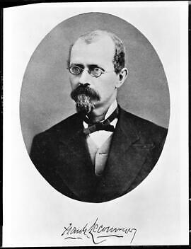 Franz Lecouvreur one of the founders of the Farmers and Merchants - Old Photo