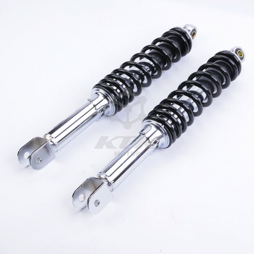 Motorcycle Shock Absorber Clevis Ends Black Scooter ATV Sport Bikes 400mm