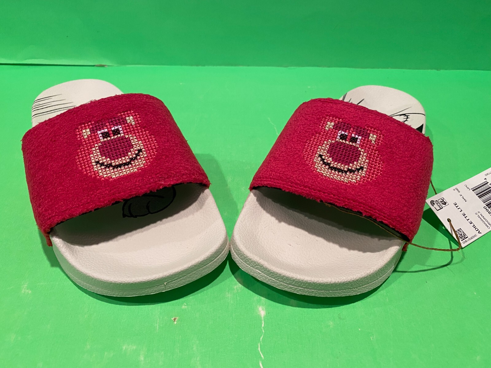 LOTTO NUOVO ADIDAS LOTS O HUGGIN' BEAR LOTSO ADILETTE LITE SLIDE UOMO 5 TOY STORY DISNEY