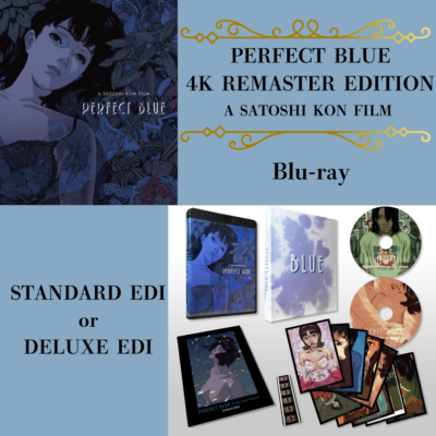 PSL PERFECT BLUE 4K REMASTER EDITION, A SATOSHI KON FILM Blu-ray