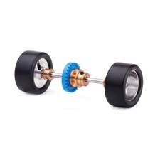 SLOT IT SIKK17 REAR AXLE KIT FOR INLINE CARRERA DTM 17.3X8.2 I/32 SLOT CAR PART