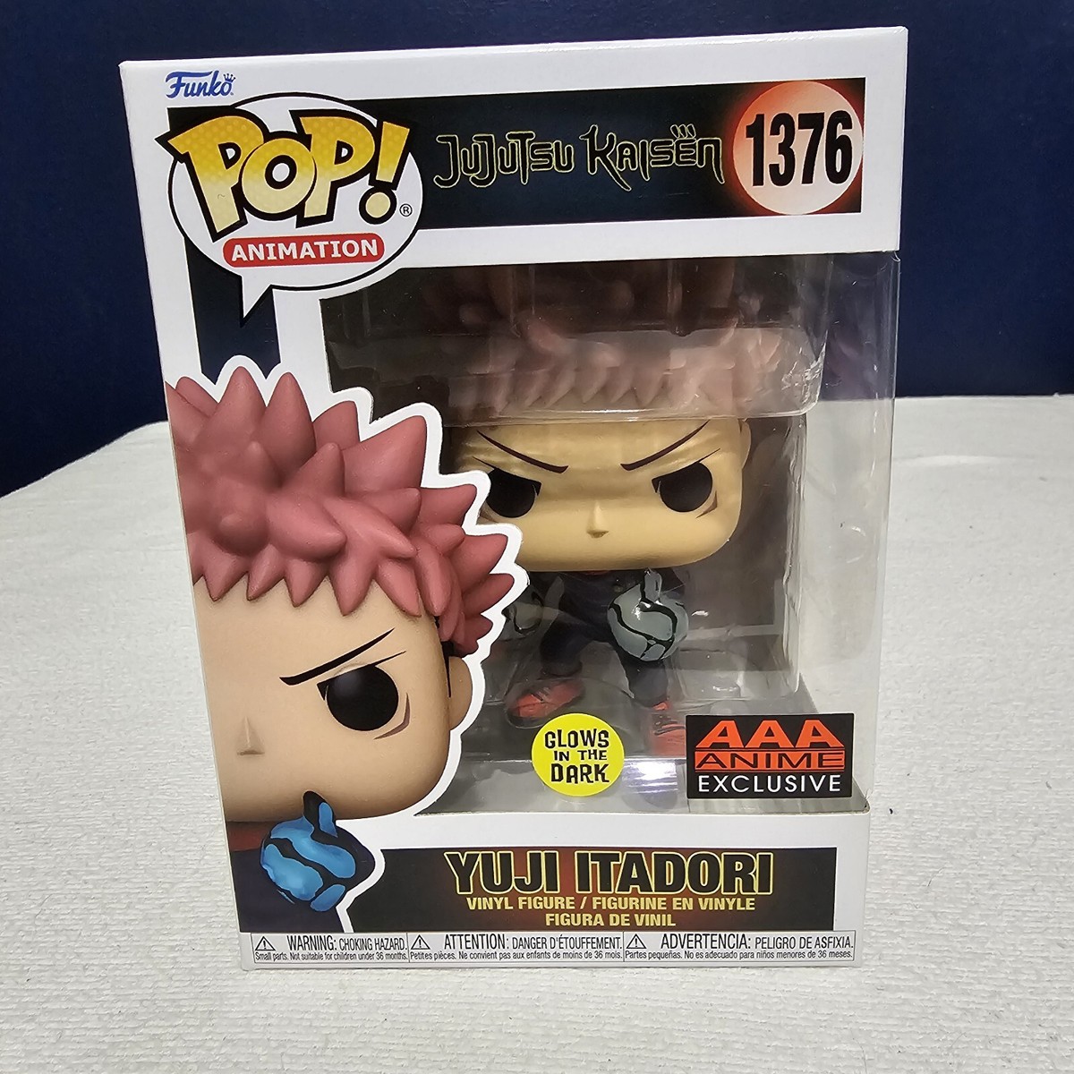 Funko Pop! Jujutsu Kaisen - Yuji Itadori Divergent Fist GITD AAA