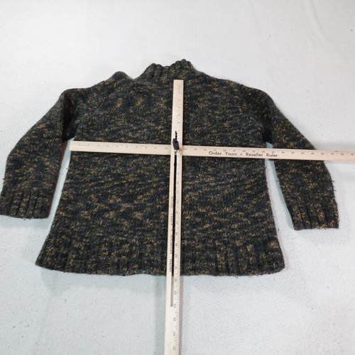Vintage Chunky Sweater Womens Large Green Jones New York Pullover Thick Wool Top - Picture 15 of 18