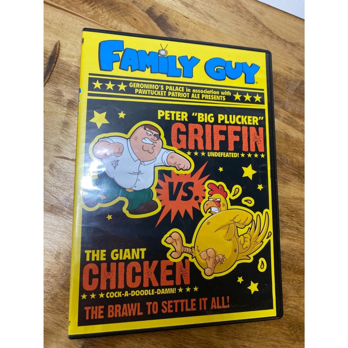 DVD Family Guy: Peter Griffin vs. The Giant Chicken | eBay