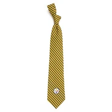 NFL Pittsburgh Steelers Gingham Necktie 