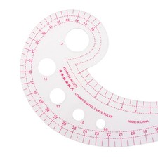 New Comma-Shaped Curve Ruler, DIY Sewing Ruler, French Curve Ruler