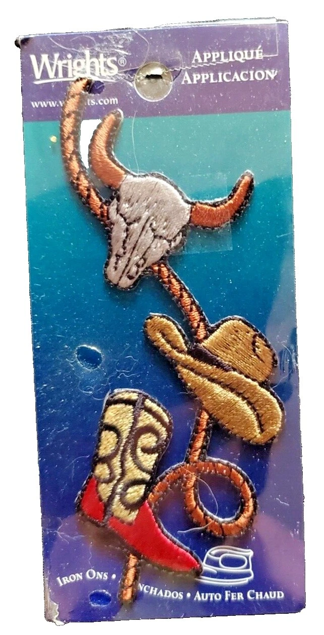Cowboy & Western Sewing Appliques