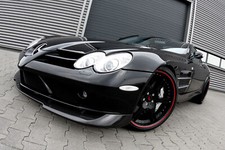 Cars 2011 wheelsandmore mercedes slr 7o7 Desk Mat Stitched