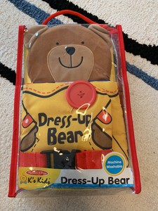 melissa & doug dress up bear