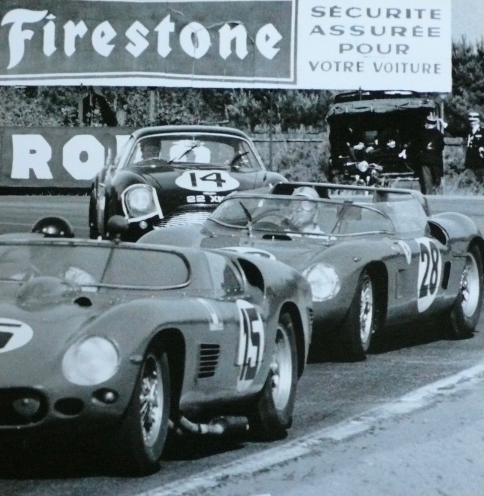 1962 Le Mans 24 Hr Race FERRARI 250 Testa Rossa Dino Aston Photo Print 10.5