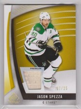 JASON SPEZZA 2017-18 SP Game Used Gold Spectrum Stick game used memorabilia /25