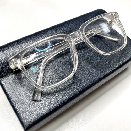 Warby Parker Chamberlain W 500 Crystal Clear Eyeglasses Frames 50-18-140 - Picture 2 of 14